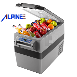 מקרר קומפרסור לרכב 40 ליטר אלפיין ALPINE דגם ALP40 - משלוח חינם עד בית הלקוח! 