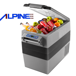 מקרר קומפרסור לרכב 50 ליטר אלפיין ALPINE דגם ALP50 - משלוח חינם עד בית הלקוח! 