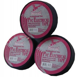 סרט בידוד חשמלי 19 מ"מ דביק איזולירבנד אדום 20 יארד  PVC אמריקן איגל 