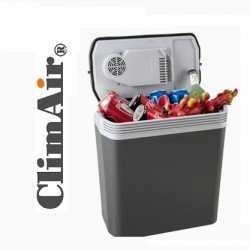 צידנית קירור חשמלית מקרר תרמואלקטרי לרכב מתאים לקירור או חימום 24 ליטר ClimAir 