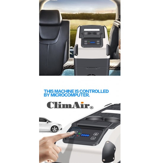 מקרר לרכב 18 ליטר קומפרסור גרמני בעיצוב חדשני דגם CLX18 תוצרת ClimAir- משלוח חינם עד הבית! מבצע 