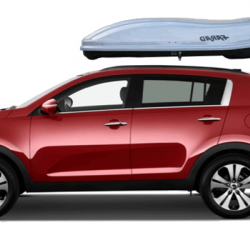 תא חפצים לרכב קיה ספורטאג' 550 ליטר דגם  N/1 תוצרת איטליה – של חברת FARAD עם 5 שנות אחריות!