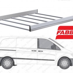 גגון עריסה לרכב מרצדס ויטו משולב אלומיניום אורך 220 ס"מ תוצרת FABBRI איטליה  גגון עריסה לרכב מרצדס ויטו משולב אלומיניום אורך 220 ס"מ תוצרת FABBRI איטליה