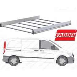 גגון עריסה לרכב מרצדס ויטו משולב אלומיניום אורך 220 ס"מ תוצרת FABBRI איטליה 