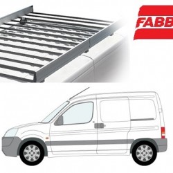 גגון עריסה לרכב פיג'ו פרטנר משולב אלומיניום אורך 180 ס"מ תוצרת FABBRI איטליה  גגון עריסה לרכב פיג'ו פרטנר משולב אלומיניום אורך 180 ס"מ תוצרת FABBRI איטליה