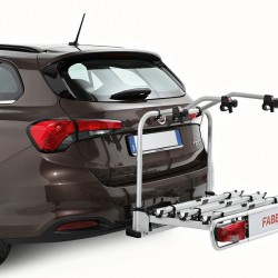 מנשא אופניים 3 זוגות חיבור לוו גרירה עשוי אלומיניום כושר העמסה 60 ק"ג דגם BICI EXCLUSIV DELUXE תוצרת פברי  | FABBRI איטליה