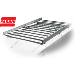 גגון עריסה לרכב מסחרי משולב אלומיניום 8 קורות רצפה אורך 180 ס"מ תוצרת פברי FABBRI איטליה 