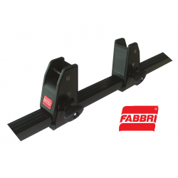 זוג מעצורים גגון לרכב מתכוונן מתאים למוט עד 3 ס"מ תוצרת FABBRI איטליה