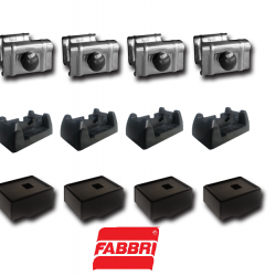 גגון עריסה לרכב מסחרי משולב אלומיניום 8 קורות רצפה אורך 180 ס"מ תוצרת פברי FABBRI איטליה כולל גלגלת העמסה וספוילר מגן רוח קידמי  גגון עריסה לרכב מסחרי משולב אלומיניום 8 קורות רצפה אורך 180 ס"מ תוצרת פברי FABBRI איטליה כולל גלגלת העמסה וספוילר מגן רוח קידמי