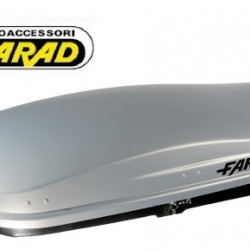 תא חפצים 480 ליטר לרכב דגם זוס ZEUS N/16 תוצרת איטליה צבע אפור כסף – של חברת FARAD עם 5 שנות אחריות!