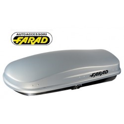 תא חפצים 480 ליטר לרכב דגם זוס ZEUS N/16 תוצרת איטליה צבע אפור כסף – של חברת FARAD עם 5 שנות אחריות!