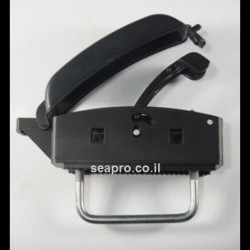 תא חפצים לרכב 680 ליטר דגם מרלין Marlin N/7 תוצרת איטליה צבע אפור כסוף – של חברת FARAD עם 5 שנות אחריות!