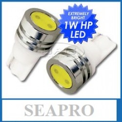 זוג נורות לדים 1SMDX1W בסיס T10 אור לבן , 1 לד  כל יחידה  זוג נורות לדים 1SMDX1W בסיס T10 אור לבן , 1 לד  כל יחידה