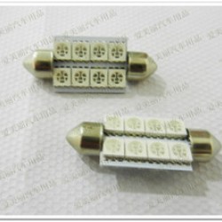 נורת לדים 8 SMDX5050 בסיס כפול, 39 מ"מ, אור לבן , 8 לדים נורת לדים 8 SMDX5050 בסיס כפול, 39 מ"מ, אור לבן , 8 לדים
