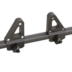 זוג מעצורים גגון לרכב מתכוונן מתאים למוטות תוצרת LUX 