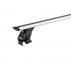 גגון לרכב סקודה סופרב 2015> מוטות אלומיניום אירודינמי רחב 82 מ"מ עם תושבות מקוריות לרכב תוצרת LUX