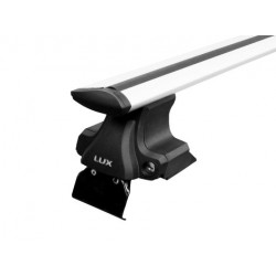 גגון לרכב מזדה 3 מוט אלומיניום אירודינמי רחב במיוחד 82 מ"מ תושבות מקוריות לרכב, כולל נעילה דגם D-LUX1