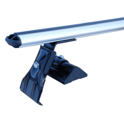 גגון לרכב סוזוקי בלנו 2016> תפיסה מהצד מוטות אלומיניום 120 ס"מ דגם MD1 תוצרת LUX