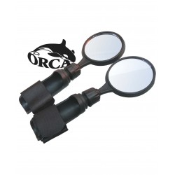 זוג מראות צד מקצועיים לאופני הרים ואופני שטח ORCA 