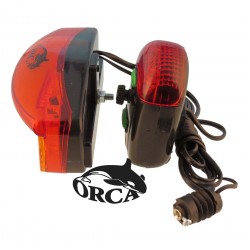 מערכת משולבת ORCA  הכוללת צופר, איתות ואור ברקס אחורי 