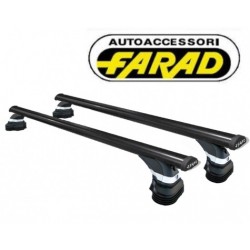 גגון לרכב שברולט אורלנדו גגון רוחב מקורי מוט פלדה  120 ס"מ דגם מיוחד מסדרת PR כולל נעילה כושר העמסה 100 ק"ג- תוצרת FARAD איטליה