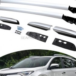 גגון אורך מקורי לרכב טיוטה ראב 4 מ2013-2019 מוטות אורך אלומיניום בשילובABS 