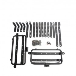 זוג ארגזי צד לאופנוע 37 ליטר כיסוי עליון קרבון כולל תאורת לד נעילה חכמה דגם V37  W L H 