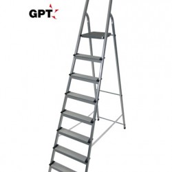 סולם אלומיניום 8 שלבים עד 150 ק"ג  תוצרת  GPT