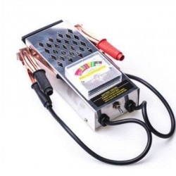 בודק מצברים בעומס 100 אמפר עם מד מתח מתאים לרכב או משאית דגם BTM20 תוצרת קרנף