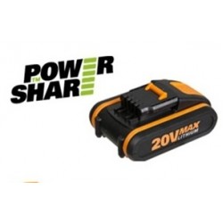 סוללה עם מתח  2A 20Vהמתאימה לכל כלי וורקס תוצרתWORX   