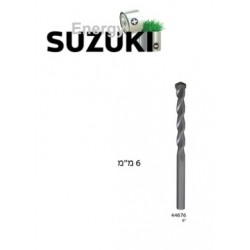 מקדח בטון 6 מ"מ SUZUKI Energy מקדח בטון 6 מ"מ SUZUKI Energy