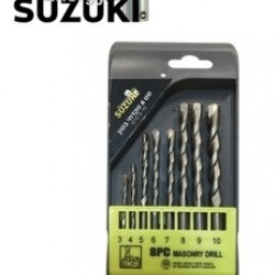 סט 8 מקדחי בטון 3-10 מ"מ SUZUKI Energy