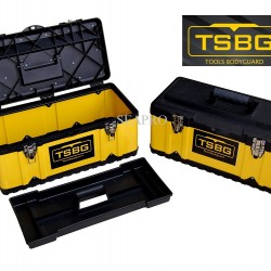 ארגז כלים "24 בסיס משולב נירוסטה ארגז כלים איכותי פלסטיק מחוזק תוצרת TSBG