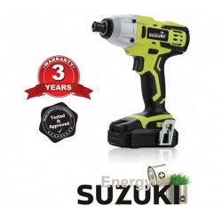 מברגת אימפקט נטענת במזוודה 20V   דגם  SEP20-1 תוצרת SUZUKI ENERGY   מברגת אימפקט נטענת במזוודה 20V   דגם  SEP20-1 תוצרת SUZUKI ENERGY