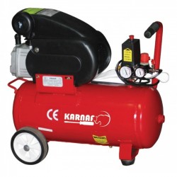 קומפרסור מדחס אוויר 25 ליטר 2 כ"ס דגם C22005 תוצרת KARNAF