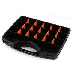 ארגונית פלסטיק קטנה 20 תאים מידה 25.5x21x4 ס"מ תוצרת TACTIX