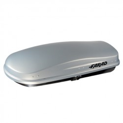 תא חפצים לרכב 400 ליטר דגם זוס ZEUS N/15  תוצרת איטליה *צבע אפור כסף – של חברת FARAD עם 5 שנות אחריות!