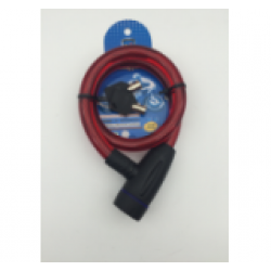 מנעול כבל פלדה מחוסם GUARD אורך 1.5 מטר, 12 מ"מ,   כולל 2 מפתחות מנעול כבל פלדה מחוסם GUARD אורך 1.5 מטר, 12 מ"מ,   כולל 2 מפתחות
