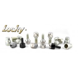 נעילת ג'נטים LOCKY דגם DP7 כולל 2 מפתחות וקוד אישי תוצרת FARAD איטליה 