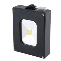 מטען חרום לטלפון משולב עם פנס לד 10 וואט, מטען גיבוי 4400mAh כולל פנס לד כבל טעינה USB תוצרת GPT