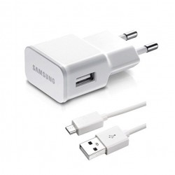 מטען קיר + כבל 2.0A טעינה מהירה תוצרת סמסונג SAMSUNG מקורי 