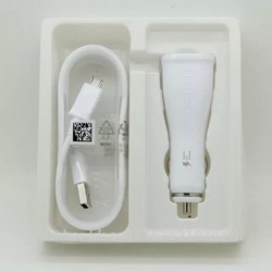 מטען לרכב + כבל 15W טעינה מהירה תוצרת סמסונג SAMSUNG מקורי 