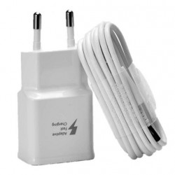 מטען קיר + כבל 2.0A טעינה מהירה תוצרת סמסונג SAMSUNG מקורי 