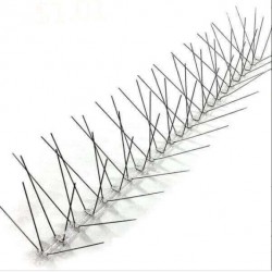 קוצים להרחקת יונים  10 יחידות מנירוסטה - דוקרנים נגד יונים תוצרת הרמן HERMAN קוצים להרחקת יונים  10 יחידות מנירוסטה - דוקרנים נגד יונים תוצרת הרמן HERMAN