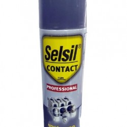 תרסיס ספריי הגנה בהיר למעגלים והתקנים חשמליים מקצועי  SELSIL® מתייבש במהירות  – תכולה 500 מ"ל
