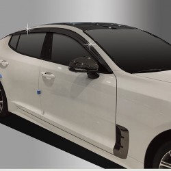מגן רוח לרכב קיה סטינגר  מ- 2017 תוצרת AUTOCLOVER קוריאה - סט 4 חלקים הדבקה חיצונית 