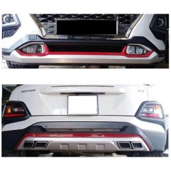 סט מגיני טמבון לרכב יונדאי קונה מ 2019 ומעלה כולל מגן טמבון קידמי פלוס מגן טמבון אחורי לרכב