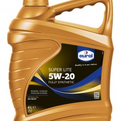 שמן מנוע 5W20 סינטטי מלא SUPERLITE FSY תוצרת EUROL הולנד מיכל 5 ליטר  שמן מנוע 5W20 סינטטי מלא SUPERLITE FSY תוצרת EUROL הולנד מיכל 5 ליטר