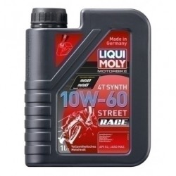 LIQUI MOLY STREET RACE 4T 10W60 שמן מנוע סינטטי לאופנוע או קטנוע – 1 ליטר   LIQUI MOLY STREET RACE 4T 10W60 שמן מנוע סינטטי לאופנוע או קטנוע – 1 ליטר