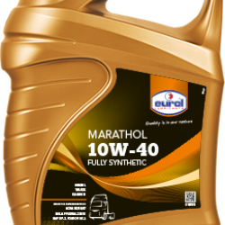 שמן מנוע סינטטי מלא 10W40 MARATHOL ייעודי לרכב דיזל ומשאיות תוצרת EUROL – 5 ליטר  שמן מנוע סינטטי מלא 10W40 MARATHOL ייעודי לרכב דיזל ומשאיות תוצרת EUROL – 5 ליטר